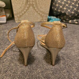 Gold Wedge Heels by Badgley Mischka